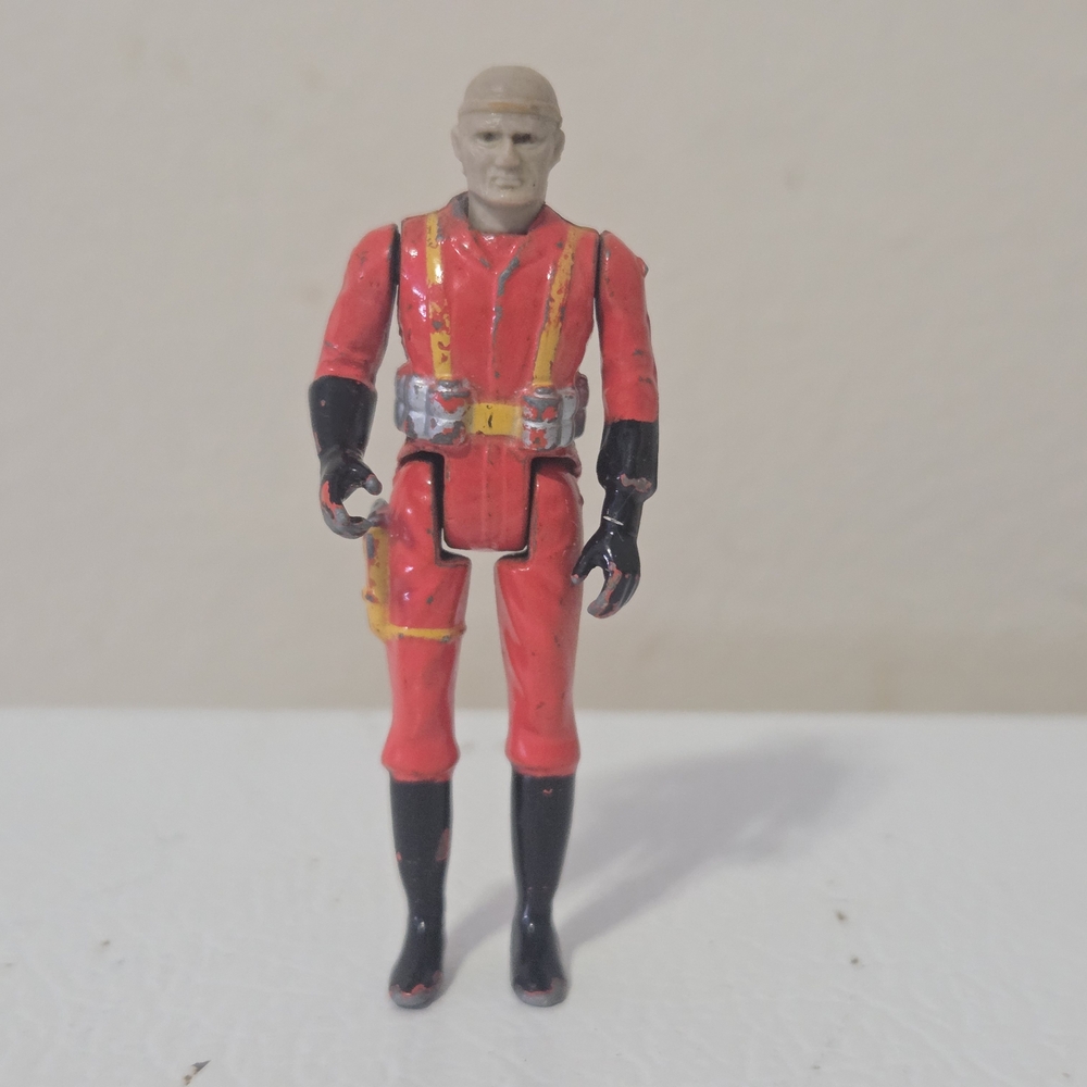 Vintage Mego Eagle Force Beta Man The Arsonist 1981 Die Cast Metal Action Figure